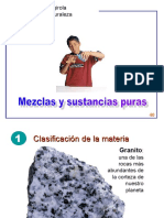 Mezclas y Sustancias Puras