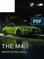 BMW M4 Coupe Specification Guide G82