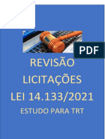 Caderno Revisão Licitações