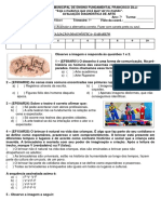 Prova Diagnóstica 7º Ano 2023