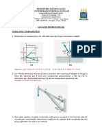 Lista de Exercicios 1 - Física Básica