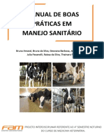 Manual de Boas Práticas Do Manejo Sanitário