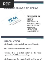 Strategic Analysis of Infosys