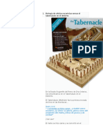 Células Eucariotas Versus El Tabernáculo en El Desierto