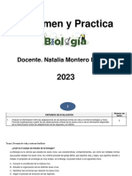 TEMARIO Y RESUMEN BIOLOGÍA 2023 Ordinaria