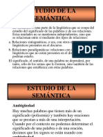 Estudio Semántico