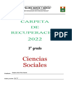 Carpeta de Recuperación de Ciencias Sociales Jesús Pérez