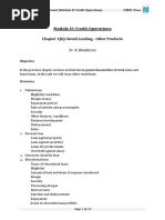 Chapter 1b Retail Lending - Other Products