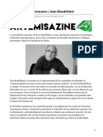 La Sociedad de Consumo Jean Baudrillard