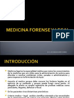 Medicina Legal Historia y Conceptos