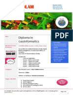 Diploma in Geoinformatics TLKG