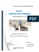 TP Limite DAtterberg