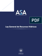 Ley General de Recursos Hidricos