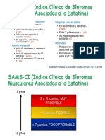 Índice Clínico de Síntomas Musculares Asociados A Estatinas