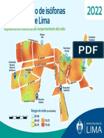 Mapa Temático de Isófonas Del Cercado de Lima: Representación Referencial Del Comportamiento Del Ruido