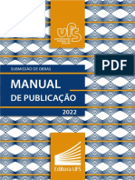 Manual de Publicação Submissão de Obras Editora UFS