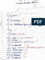 Sample Q Paper 6solution