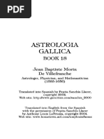 Jean-Baptiste Morin - Astrologia Gallica - Book 18