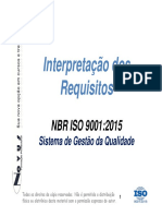 1 - Interpretação ISO 9001 2015 - Introdução