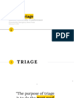 Proper Triage: LMGH Scientific Conference