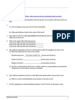 Build An Atom GuidedInquiry StudentHandout With Protons