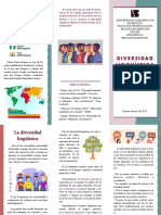 Triptico Diversidad Linguistica