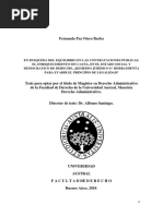 En Búsqueda Del Equilibro de Las Contrataciones Públicas, El Enriquecimiento Sin Causa en El Estado Social y Democrático de Derecho - 2018