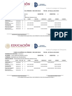 Kardex, Horario, Asistenciaplatica