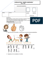 EVALUACION DIAGNOSTICA EGB 2do EGB A Y B