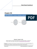 Shaft Deflection Runout Vibration and Axial Motion