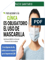 Cartel Mascarilla