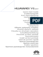 HUAWEI Y6 2017 Quick Start Guide (MYA-L11&L41, 01, 21 Lans, NEU)