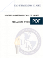 Reglamento Interno Uin 2019