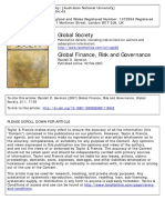 GERMAIN (2007) Global Finance, Risk and Governance