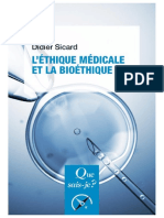 L'éthique Médicale Et La Bioéthique-2022