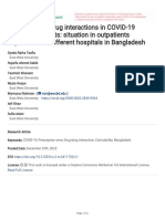 Potential Drug-Drug Interactions in COVID-19 Comor