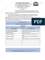 Performance Task 2 - 3rd Quarter