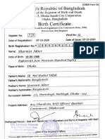 Birth Certificate