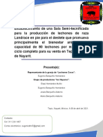 Proyecto. Establecimiento de Una Sala para Produccion de Cerdos Al Destete