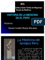 Historia de La Medicina en El Perú