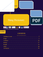 Slang Dictionary ST Giles SOS