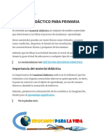 Material Didáctico para Primaria