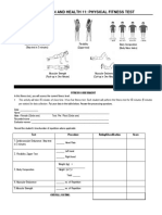 Physical Fitness Test