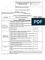 Ficha de Avaliacao Docente