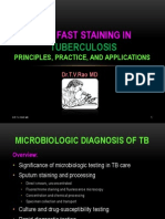 Acid Fast Staining For TB