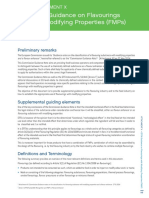 Effa GGuidance Document Attachment X On Flavourings With Modifying Properties Fmps