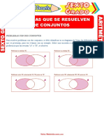 Problemas de Conjuntos para Sexto Grado de Primaria