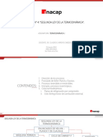 "UNIDAD N°4 SEGUNDA LEY DE LA TERMODINÁMICA" Termodinámica I - INACAP SPP - Claudio - Arroyo - Cabezas