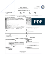 CS Form No. 6, Revised 2020 (Application For Leave) (Secured)