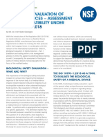 MD Assessment of Biocompatibility